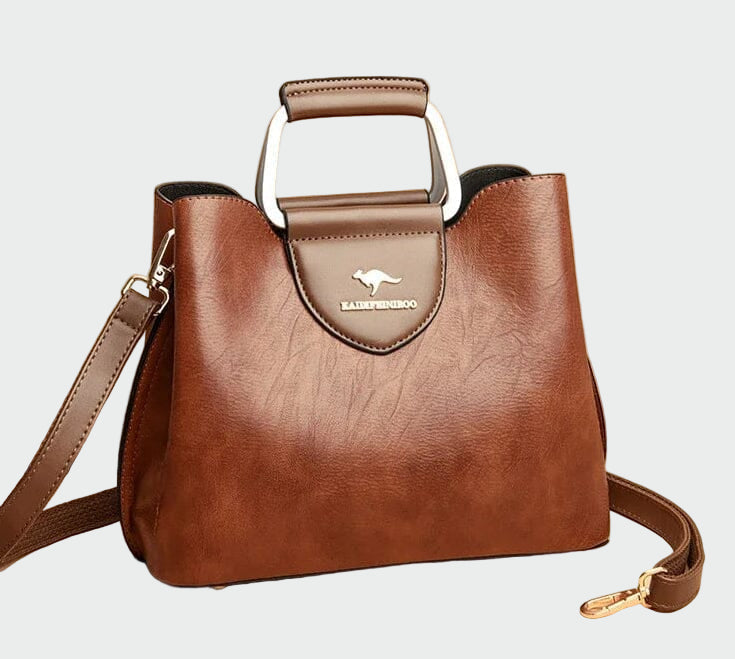 Bolsa de cuero atemporal para Valentina