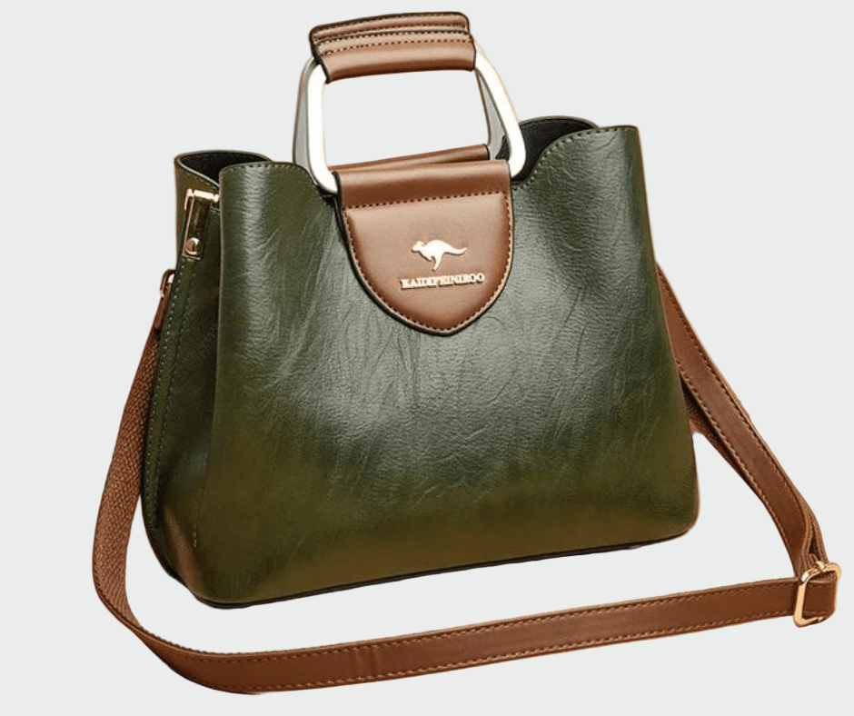 Bolsa de cuero atemporal para Valentina