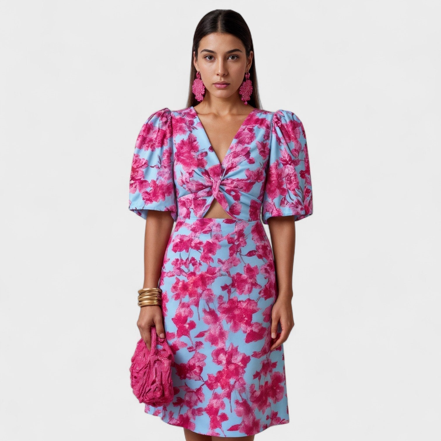 Lía - Vestido Fuego Tropical