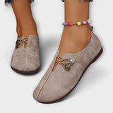 Noira - Mocasín de ante elegante