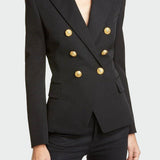 Blazer en línea clásica de Valentina