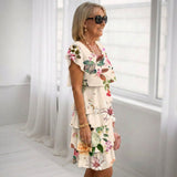 Elena - Vestido Elegante de Conforto con Encajes
