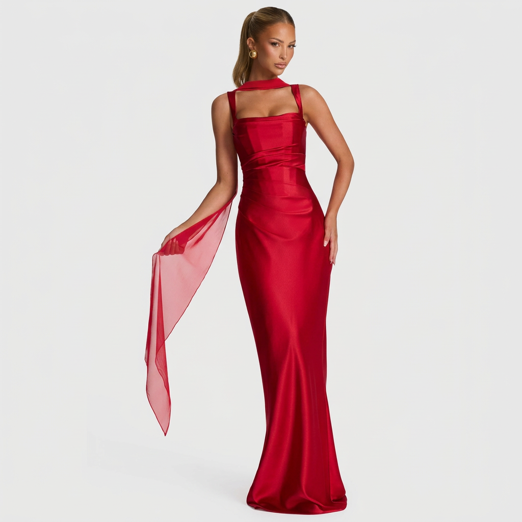 Luana - Vestido Maxi Chic y Elegante