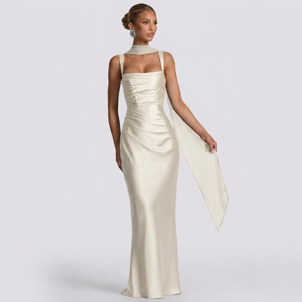 Luana - Vestido Maxi Chic y Elegante