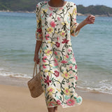 Rebeca - Vestido Floral Femenino Elegante