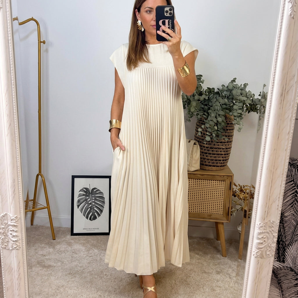 Ana - Vestido de Conforto Atemporal con Estilo Elegante