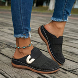 Gabriela - Sandalias de cuña chic - Negro