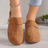 Gabriela - Sandalias de cuña chic - vista 8