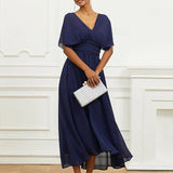 Elena - Vestido Midi Elegante para Ocasiones Formales