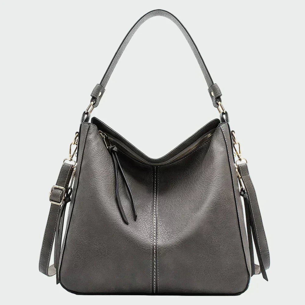 Bolso hobo de couro clássica
