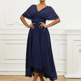 Elena - Vestido Midi Elegante para Ocasiones Formales