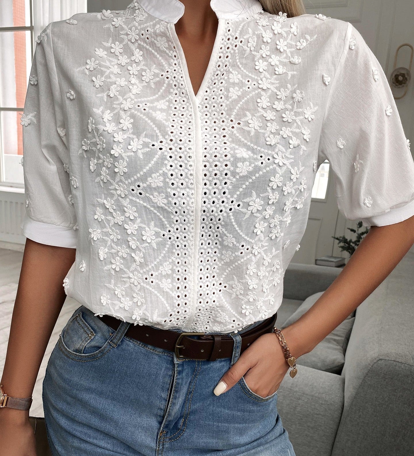 Iza - Blusas - Blanco