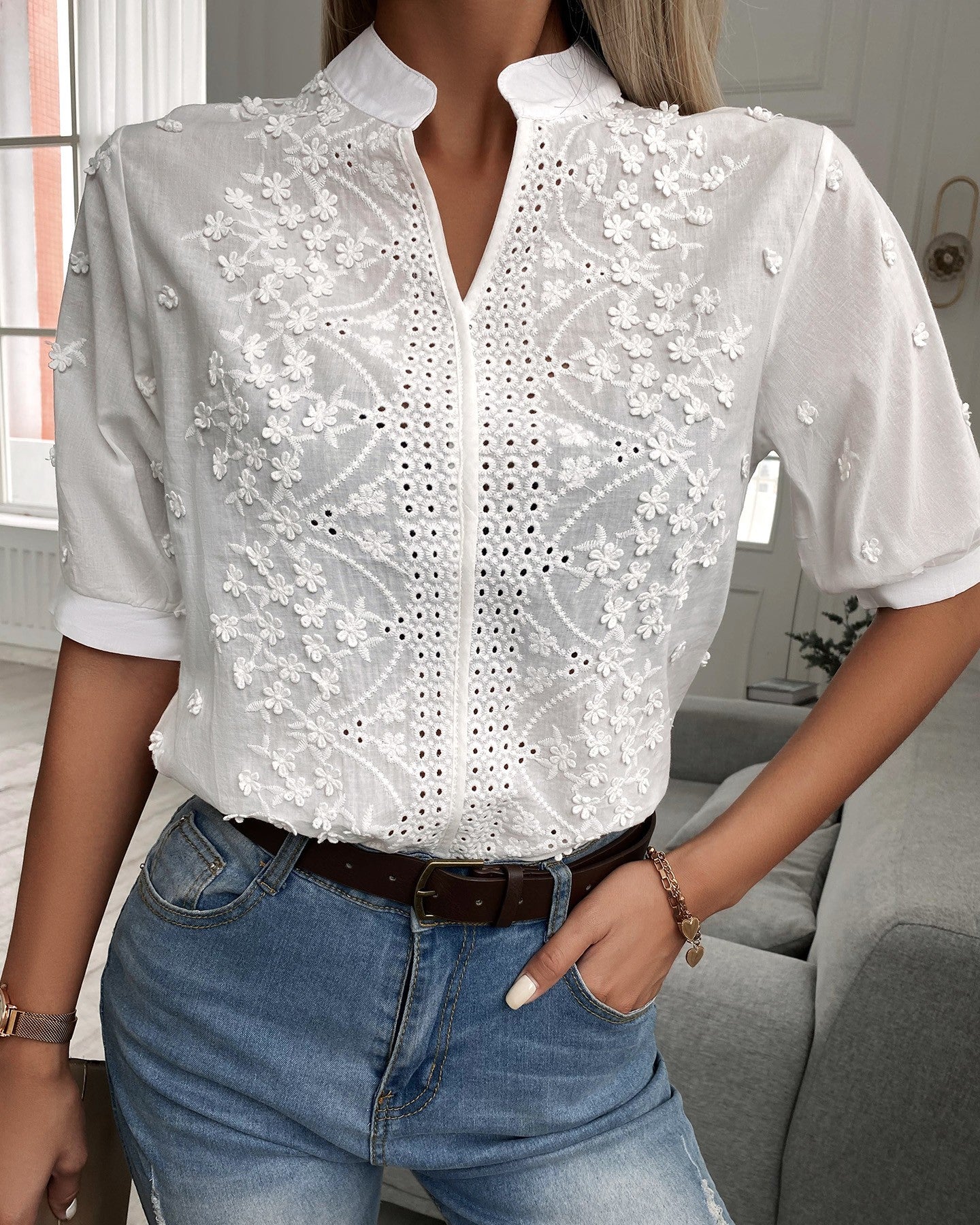 Iza - Blusas - Blanco