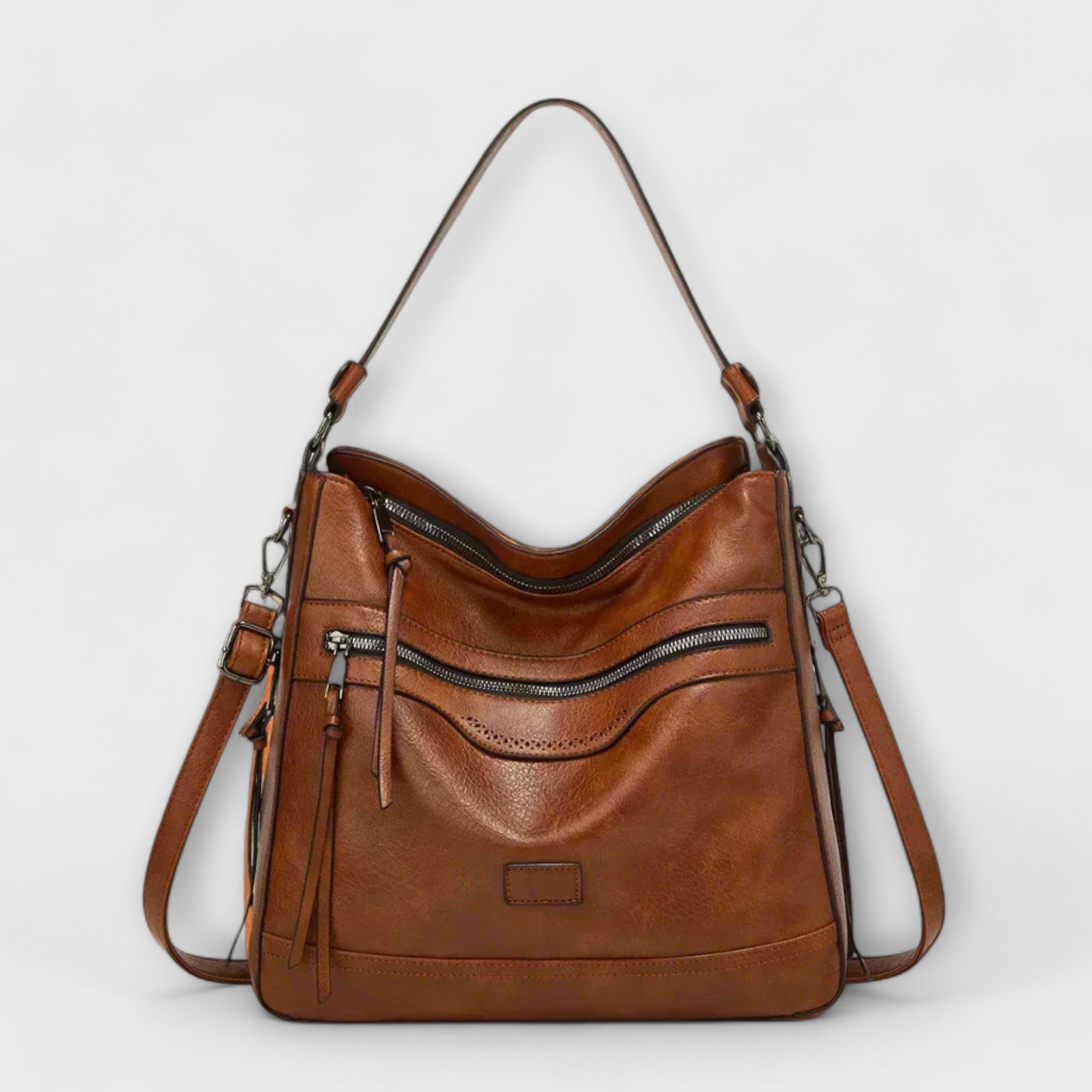 María - Bolso de hombro clásico retro