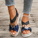 Lara - Sandalias elegantes - Azul