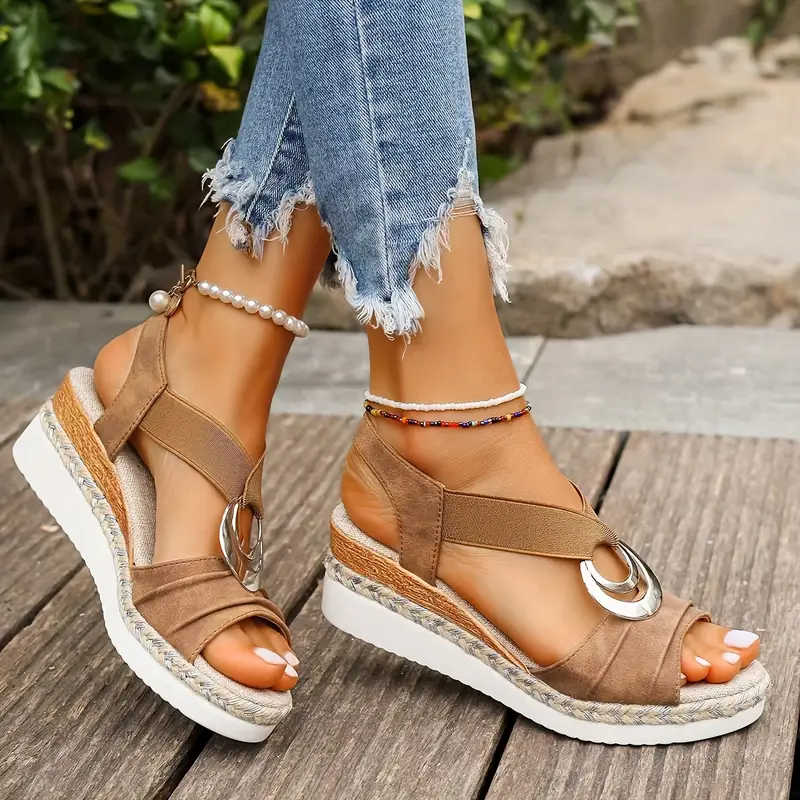 Lara - Sandalias elegantes - Marrón