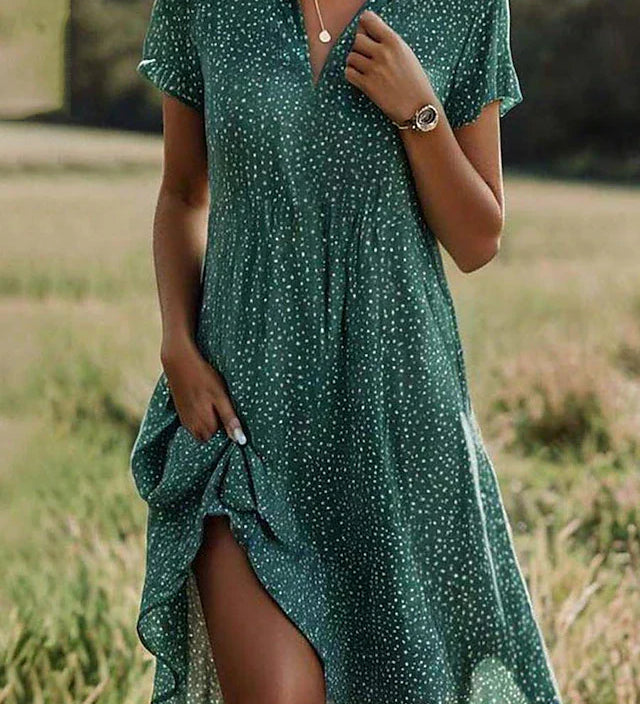 Ana Bela - Elegante Vestido Midi Multifuncional