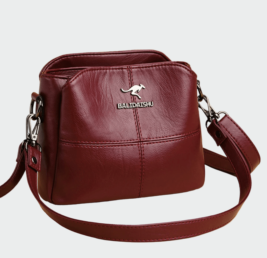 Bolsa de cuero sofisticada