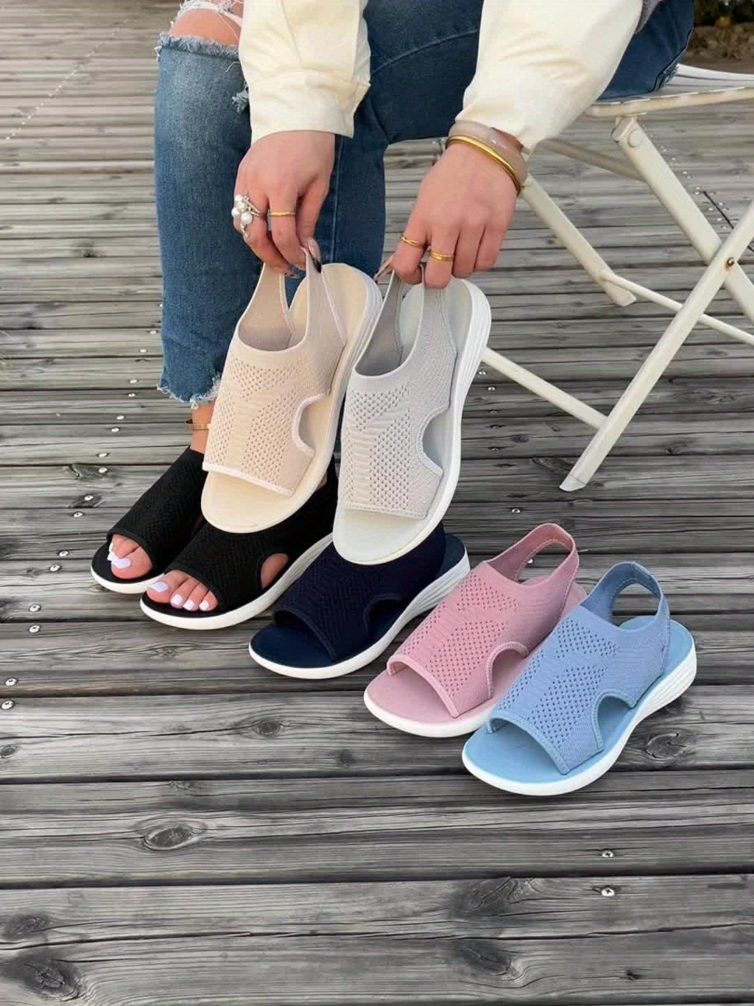 Leonor - Sandalias confort de estilo estival - vista 14