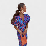 Lía - Vestido Fuego Tropical