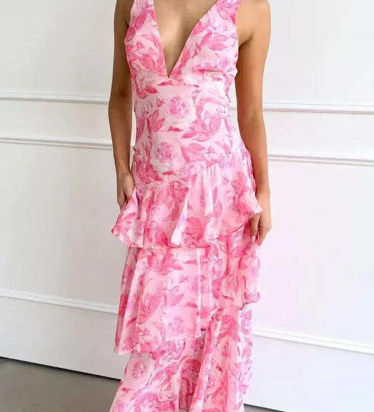 Elia - Vestido Maxi Elegante de Verano