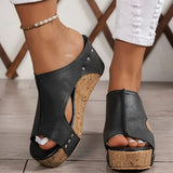 Melisa - Sandalias comfort - Negro