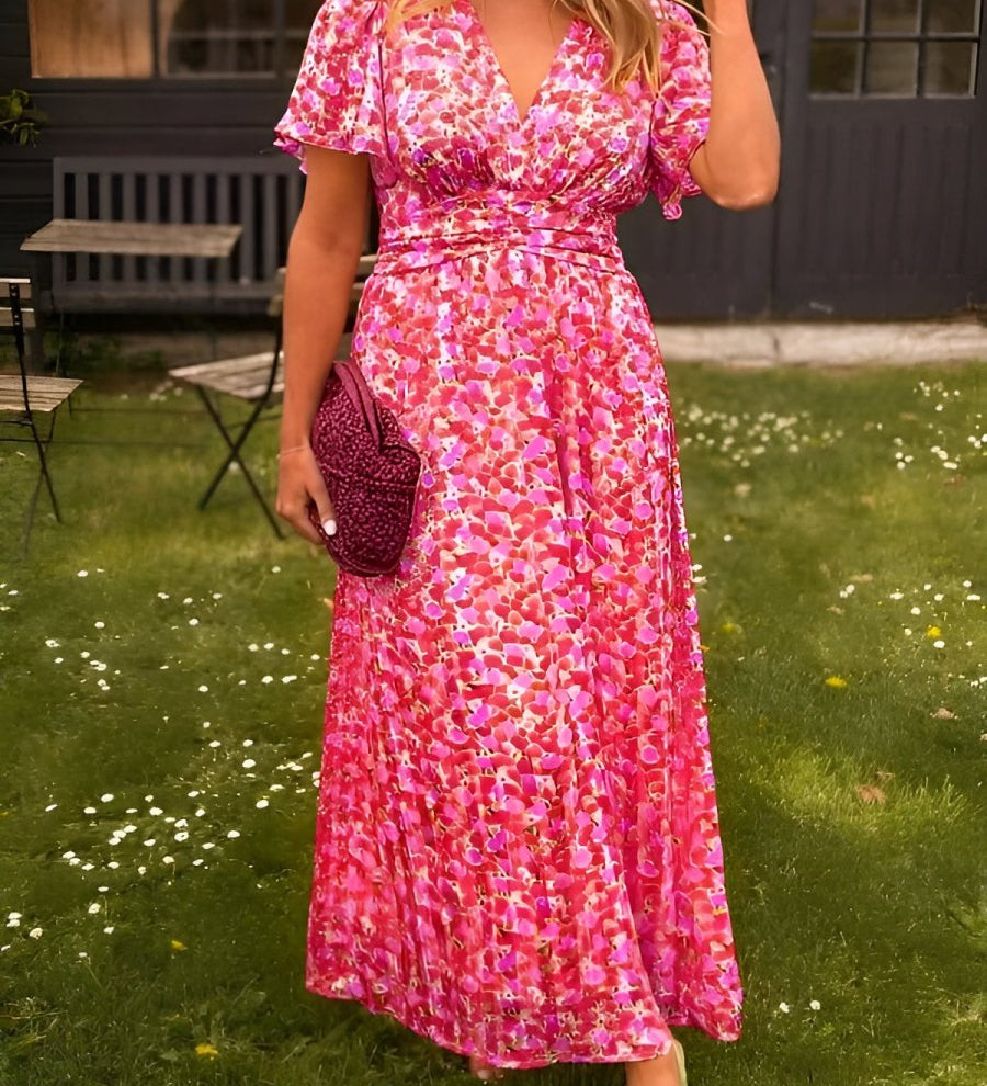 Sandra - Vestido maxi chic y elegante
