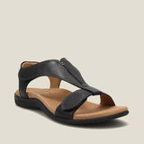 Nerea - Sandalias ergonómicas elegantes - Negro