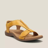 Nerea - Sandalias ergonómicas elegantes - Amarillo