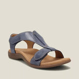 Nerea - Sandalias ergonómicas elegantes - Azul Marino