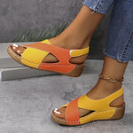Nuria - Sandalias ultra cómodas - Naranja