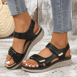 Renata - Sandalias comfort - Negro