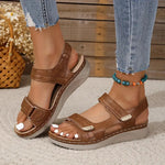 Renata - Sandalias comfort - Marrón