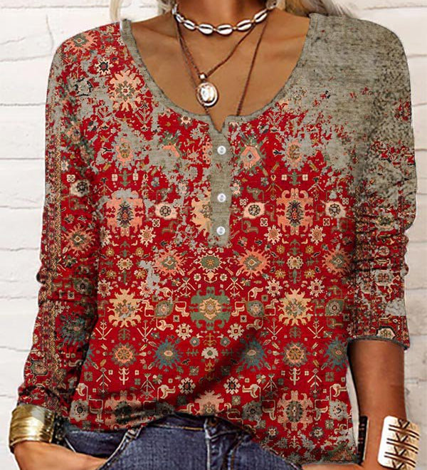 Ria - Blusas - Rojo