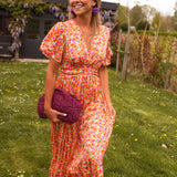 Sandra - Vestido maxi chic y elegante