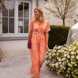 Sandra - Vestido maxi chic y elegante
