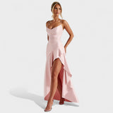 Samira - Vestido Maxi en Rosa Elegante