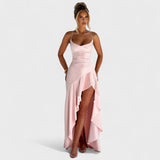Samira - Vestido Maxi en Rosa Elegante
