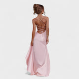 Samira - Vestido Maxi en Rosa Elegante