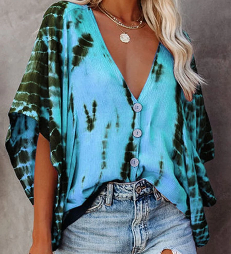 Selena - Blusas - Azul