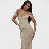 Francesca - Vestido de silueta escultural y elegante