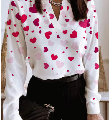 Talía - Blusas - Corazones Rosas