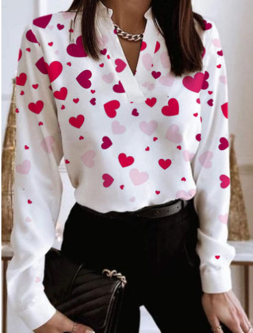 Talía - Blusas - Corazones Rosas