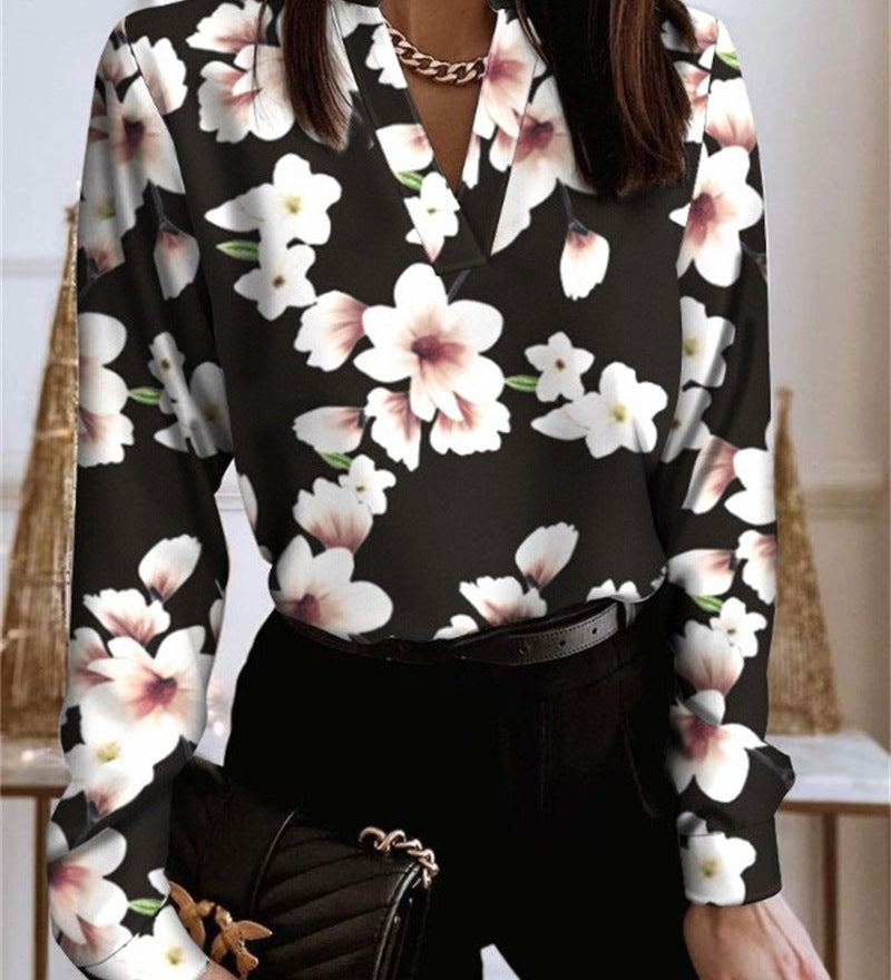 Talía - Blusas - Flor Negra