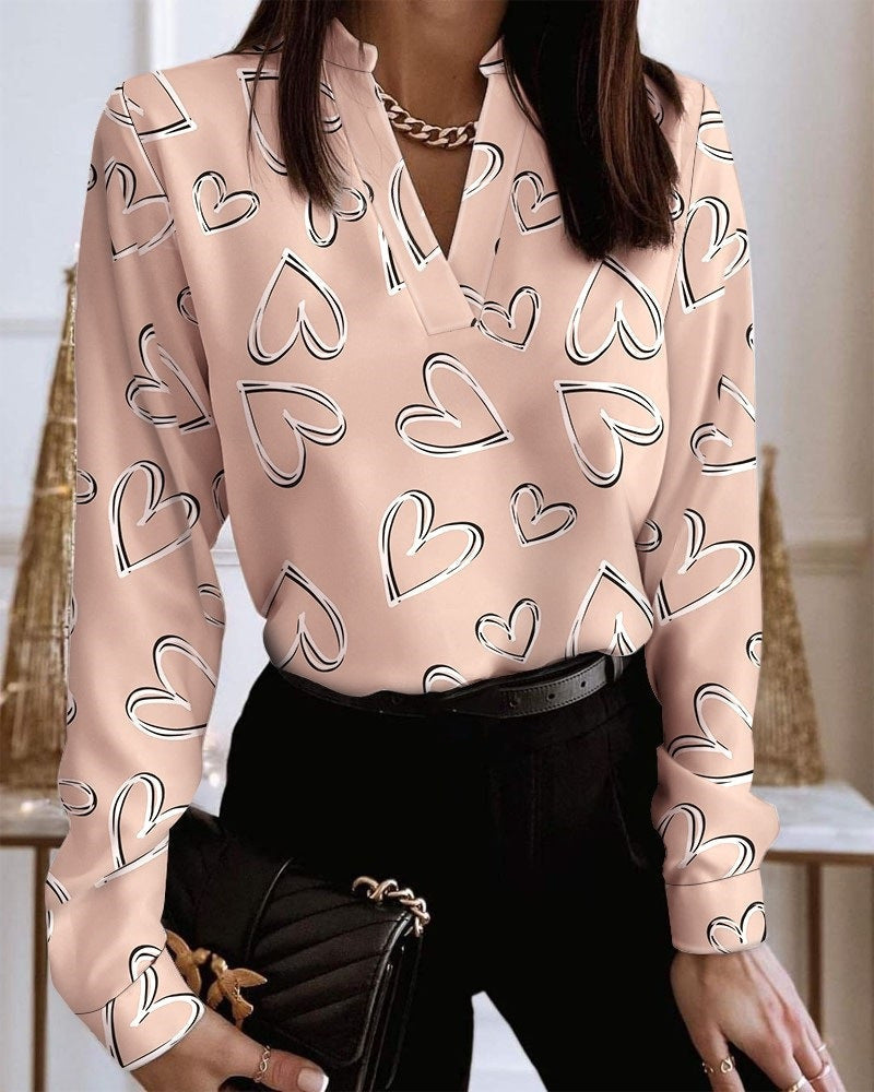 Talía - Blusas - Estampado Corazones