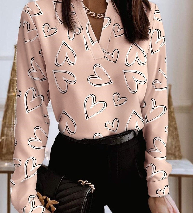 Talía - Blusas - Estampado Corazones