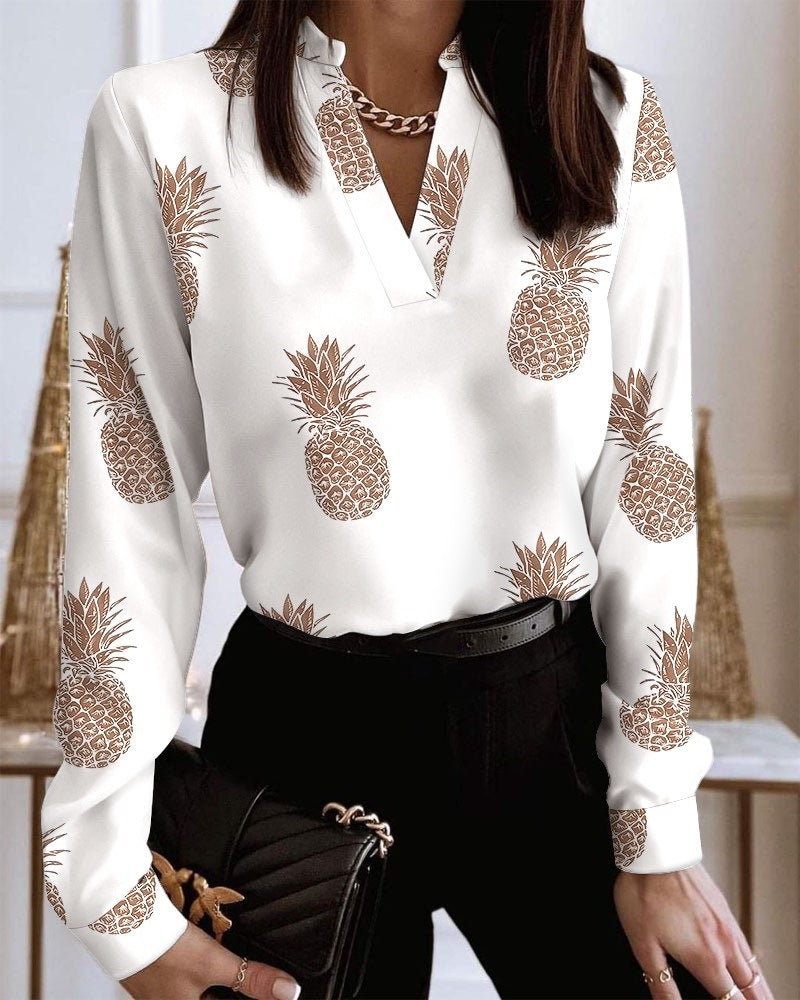 Talía - Blusas - Estampado Piña