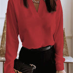 Talía - Blusas - Rojo
