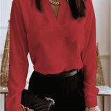Talía - Blusas - Rojo