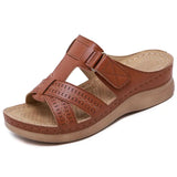 Tamara - Sandalias comfort para caminar - Marrón